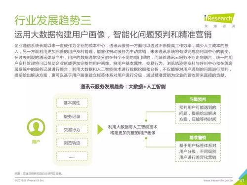 2018年中国通讯云服务行业研究报告解读 行业演进、市场格局与未来展望